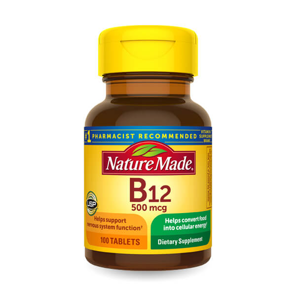 Nature Made Vitamin  E Vitamins amin B-12 500MCG