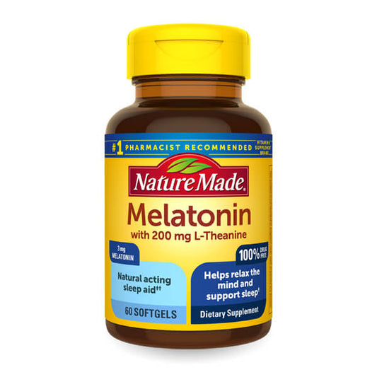 Pharma Vitamins e Melatonin W/L Theanine 200Mg