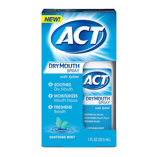 Act Dry Mouth Oral Spray With Xylitol, 1 Oz