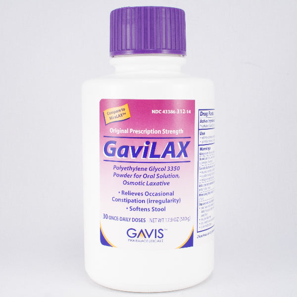 GAVIS POLYETHYLENE GLYCOL 3350 (OTC)