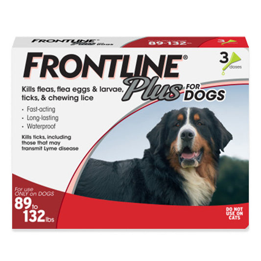 Merial Frontline Plus Dog 89-132Lb Xl