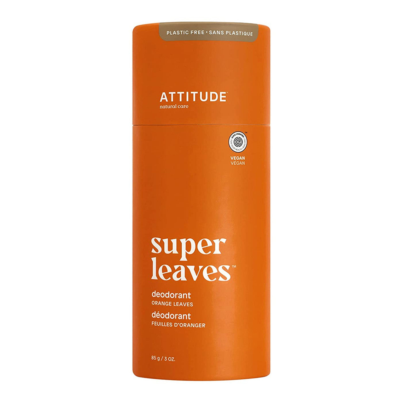 Attitude Super Leaves Deodorant Orange Leaves, 3 Oz