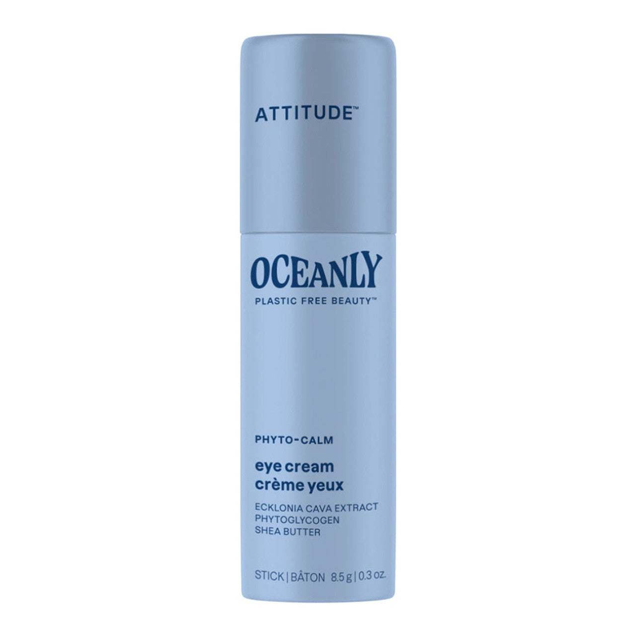 Attitude Oceanly Eye Cream, Phyto Calm Unscented, 0.3 0z