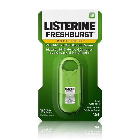 Listerine Freshburst Pocketmist Oral Care Pocket Mist Fresh Burst, 7.7 Ml