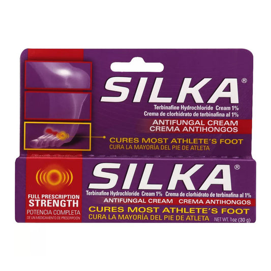 Silka Antifungal Cream For Athletes Foot 30 Gm, 1 Oz