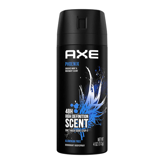 Axe Deodorant Body Spray For Men, Phoenix, 4 Oz