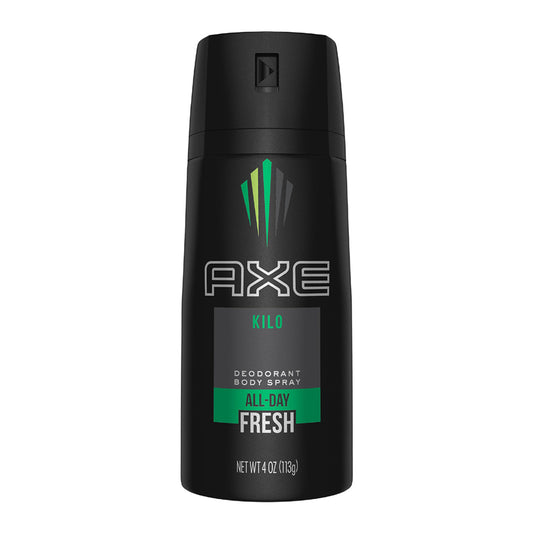 Axe Deodorant Body Spray For Men, Kilo - 4 Oz