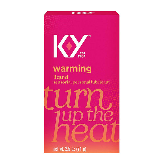 K-Y Warming Sensation Jelly Personal Lubricant - 2.5 Oz