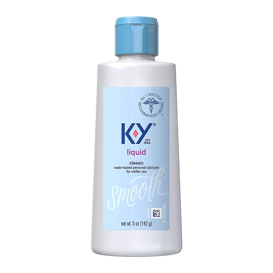 K-Y Liquid Water Based Natural Feeling Personal Lubricant - 5 Oz