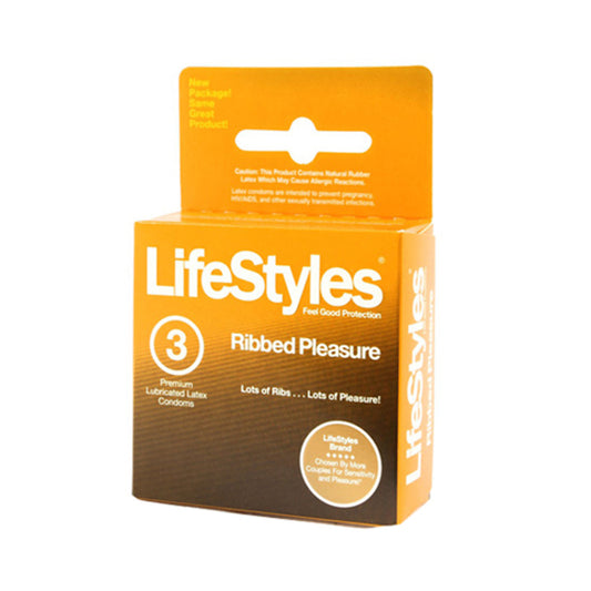 Lifestyles Classic Collection Ultra Sensitive Ribbed Condoms - 3 Ea