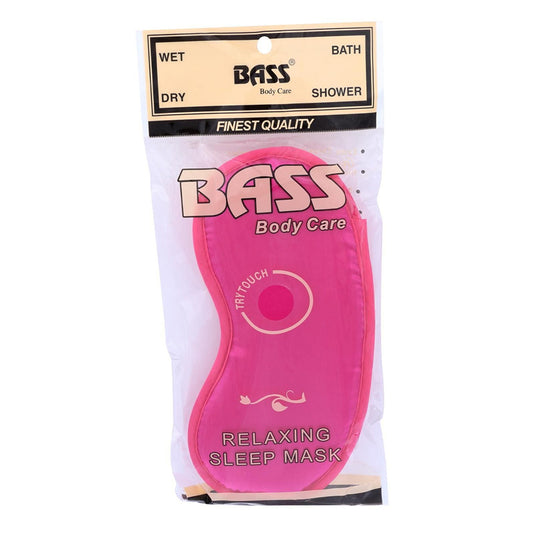 Bass Brushes Satin Sleep Mask, 1 Ea
