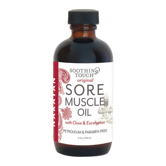 Soothing Touch Original Sore Muscle Oil with Clove, 4 Oz