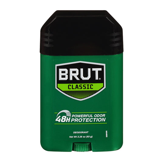 Brut Deodorant Stick Classic Fragrance, 2.25 Oz