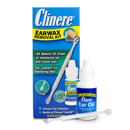 Clinere Ear oil Conditioner And Ear Cleaners Cleaning Care Kit, 1 Ea