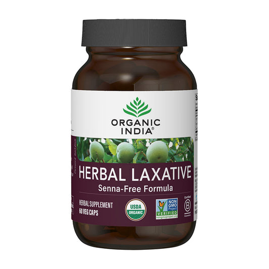 Organic India Herbal Laxative Capsules, 90 Ea