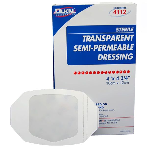 DUKAL DRESSING SEMI-PERM 4" X 4 3/4