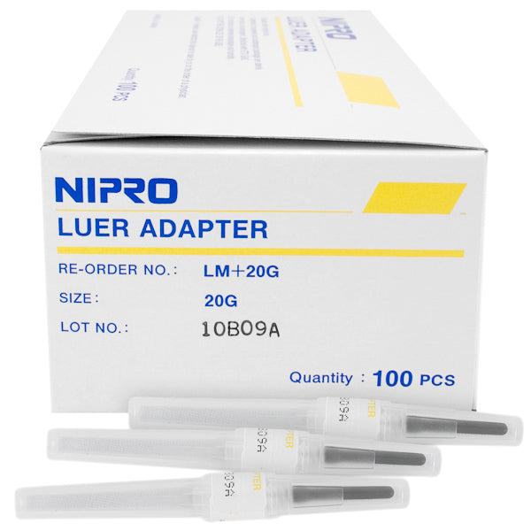 BUTTERFLY LUER ADAPTER