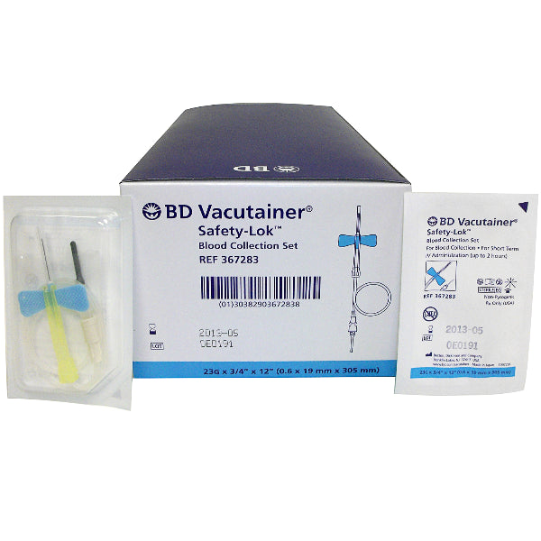 Bd Vacutainer 23Gx .75 Butterfly