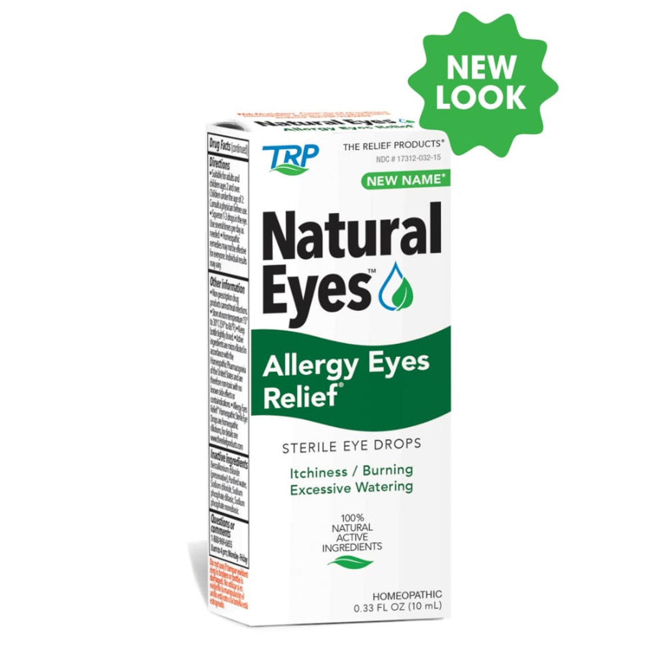 TRP Company Allergy Eyes Relief Eye Drops, 0.33 Oz