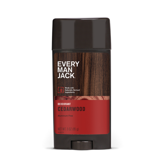 Every Man Jack Body Deodorant, Cedarwood, 3 Oz