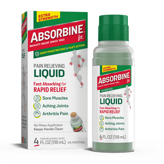 Absorbine Jr Plus Pain Relieving Liquid, 4 Oz