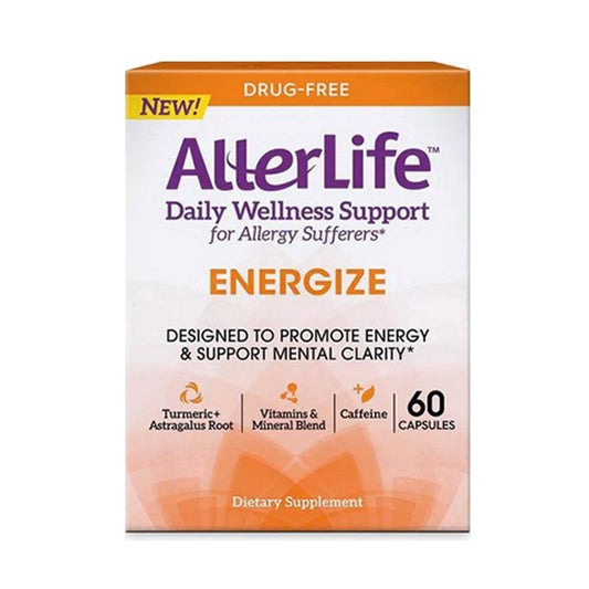 Allerlife Daily Wellness Support Energize Capsule for Allergy Suffers, 60 Ea