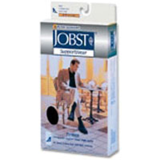 Jobst Supportwear Mens Light Weight Dress Socks, 8-15 Mmhg Compression, Black Color, Size: - Small - 1 Piece
