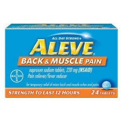 Aleve Back & Muscle Pain Tablets 24ct