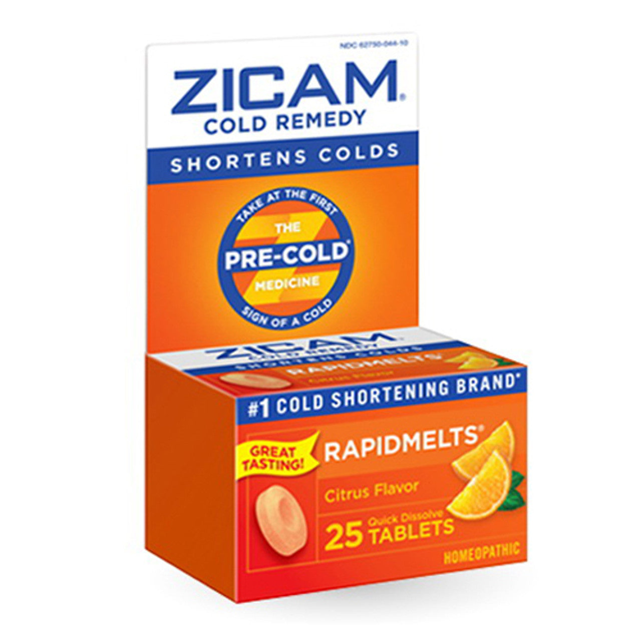 Zicam Cold Remedy Tablets Rapidmelts With Vitamins amin C, Citrus - 25 Ea