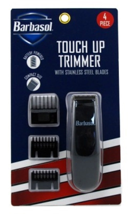 BL Barbasol Trimmer Touch-Up Compact Battery Power 4 Piece