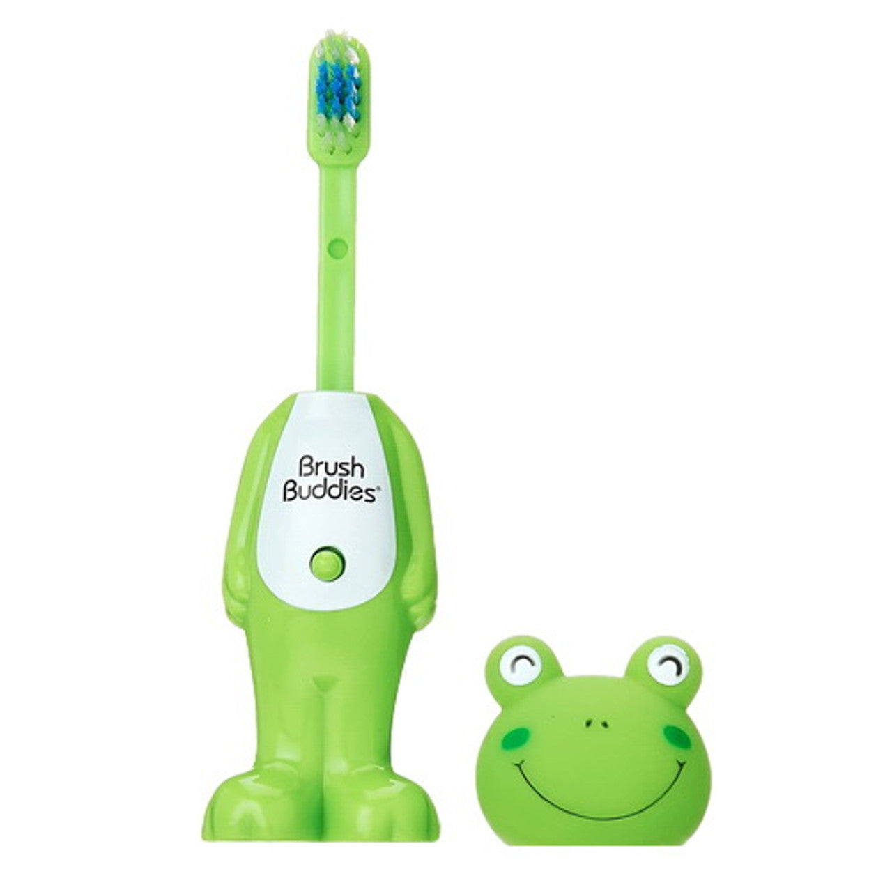 Brush Buddies Poppin Leapin Louie Frog kids Toothbrush, 1 Ea