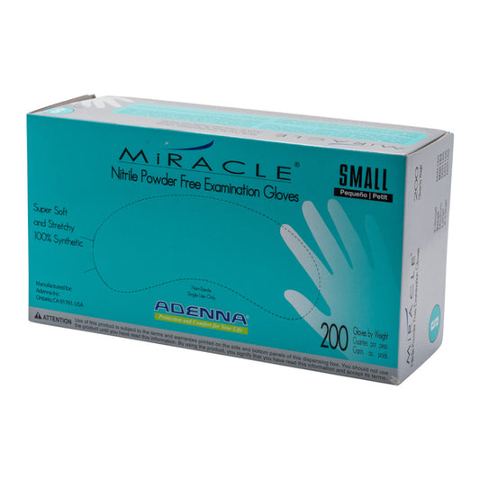 ADENNA GLOVE EXAM NITRILE P/F SMALL