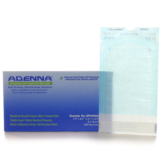 AUTOCLAVE POUCH 3 1/2 X 6"