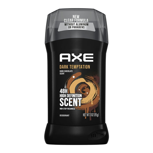 Axe Dark Temptation Deodorant with 48H High Definition Scent, 3 Oz