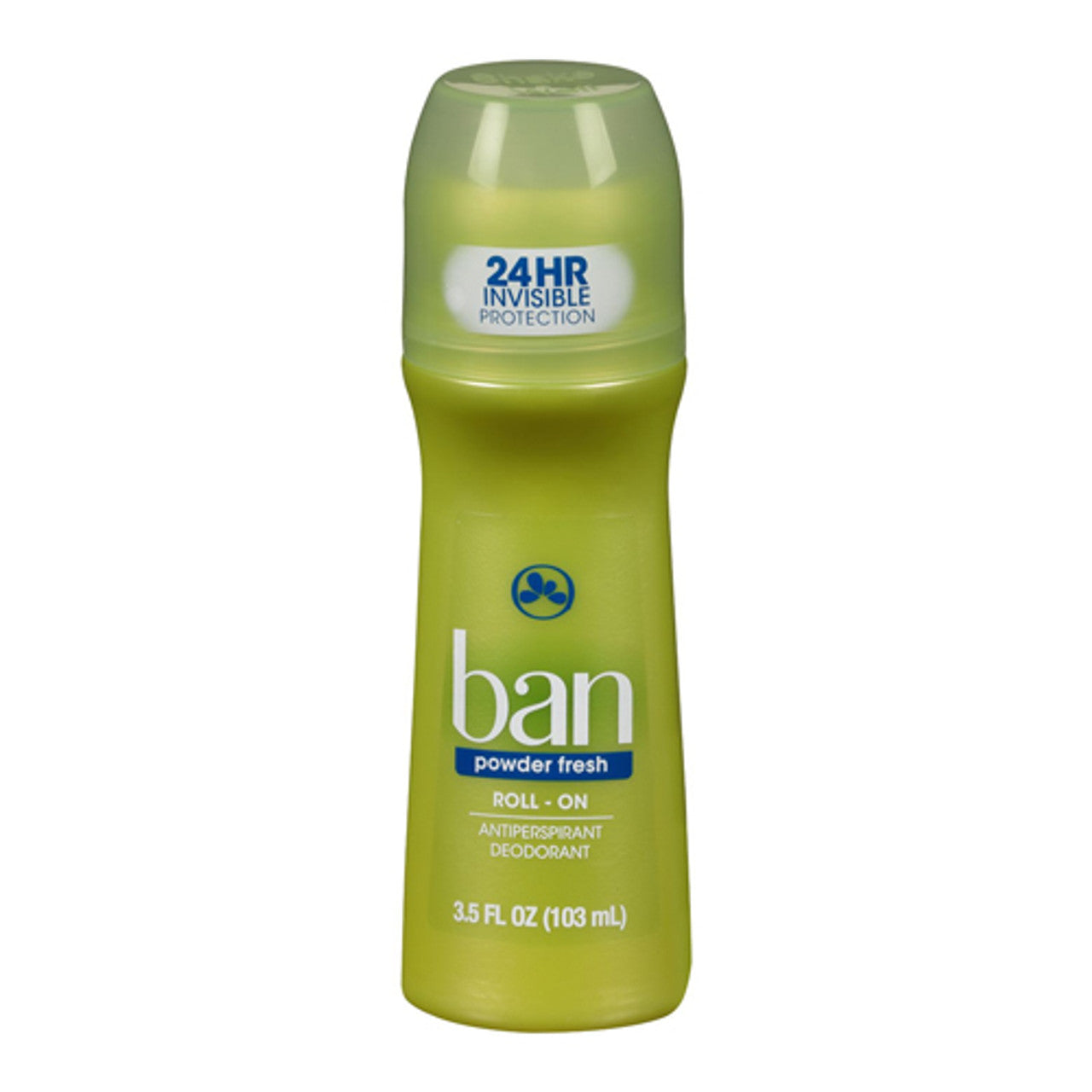 Ban Roll On Antiperspirant Deodorant, Powder Fresh, 3.5 Oz