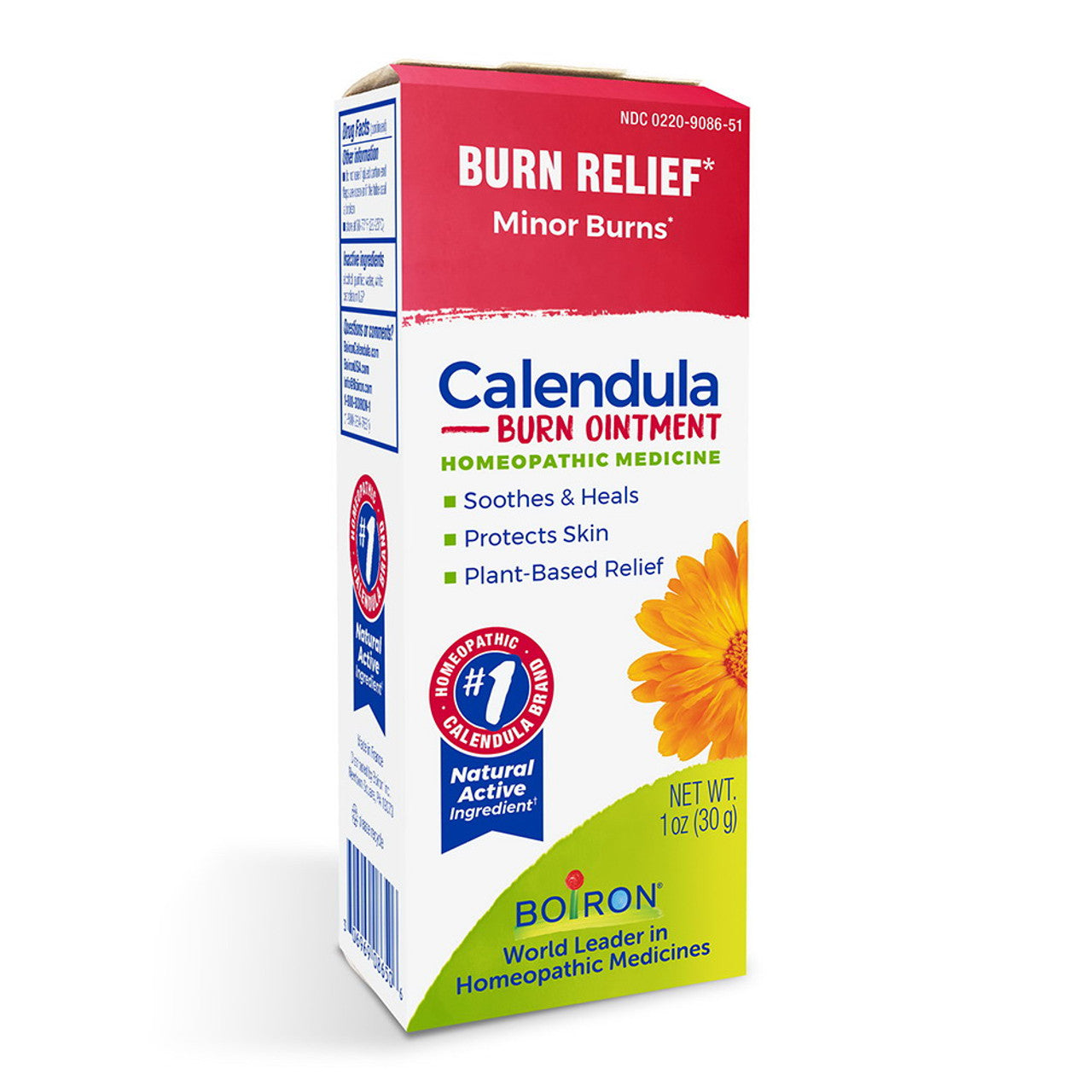 Boiron Calendula Burn Ointment Homeopathic Medicine for Burn Relief, 1 Oz