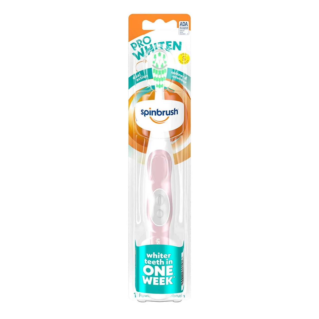 Arm & Hammer Spinbrush Pro Extra Soft Whitening Toothbrush - 1 Ea