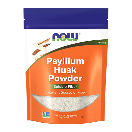 Now Foods Psyllium Husk Powder Dietary Fiber, 24 Oz
