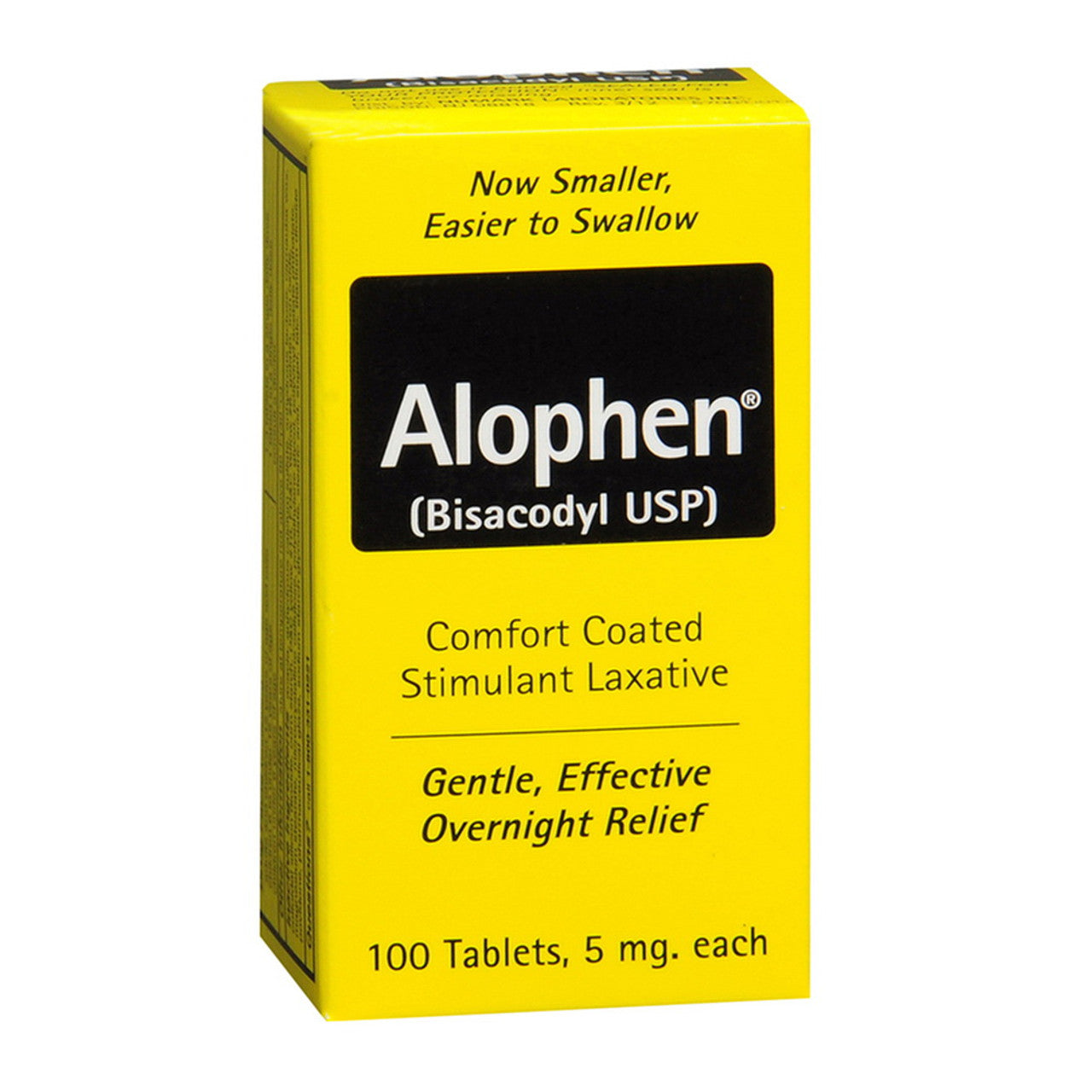 Alophen Enteric Coated Stimulant Laxative Tablets - 100 Ea