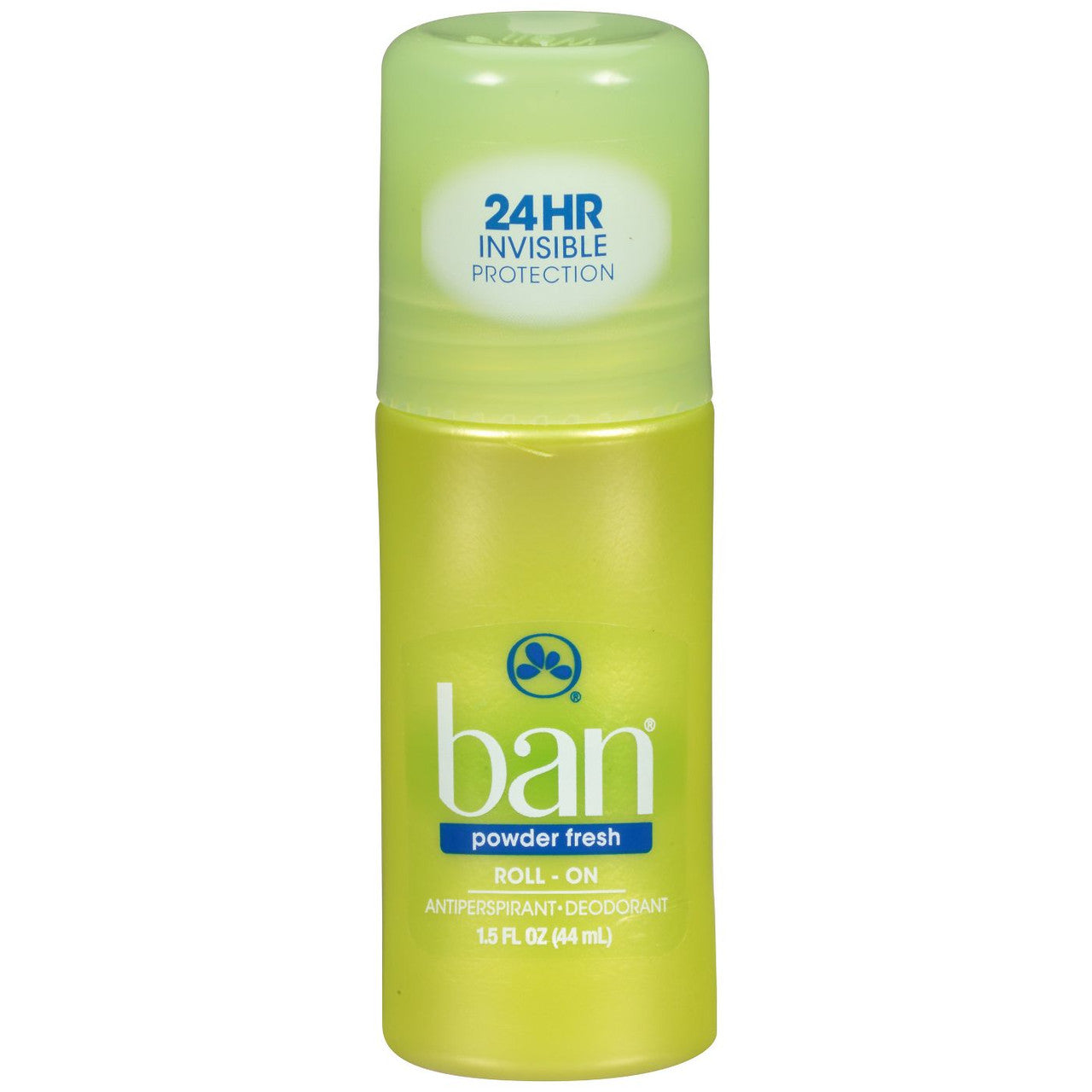 Ban Roll On Antiperspirant And Deodorant, Powder Fresh, 1.5 Oz