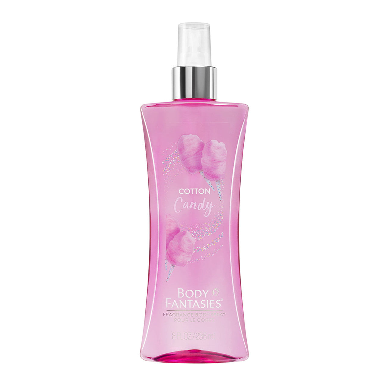 Body Fantasies Signature Fragrance Cotton Candy Body Spray, 8 Oz