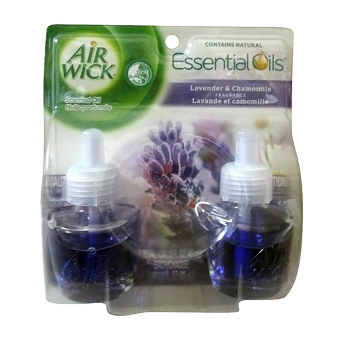 Air Wick Scented Oil Twin Refill, Relaxation, Lavender And Chamomile - 2 Ea