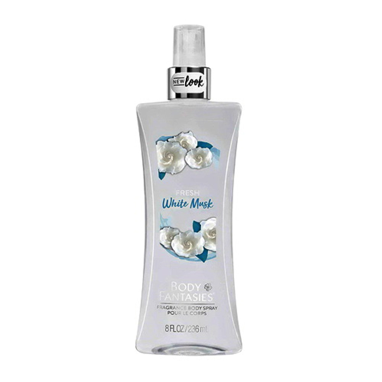 Body Fantasies Signature Fresh White Musk Body Spray, 8 Oz