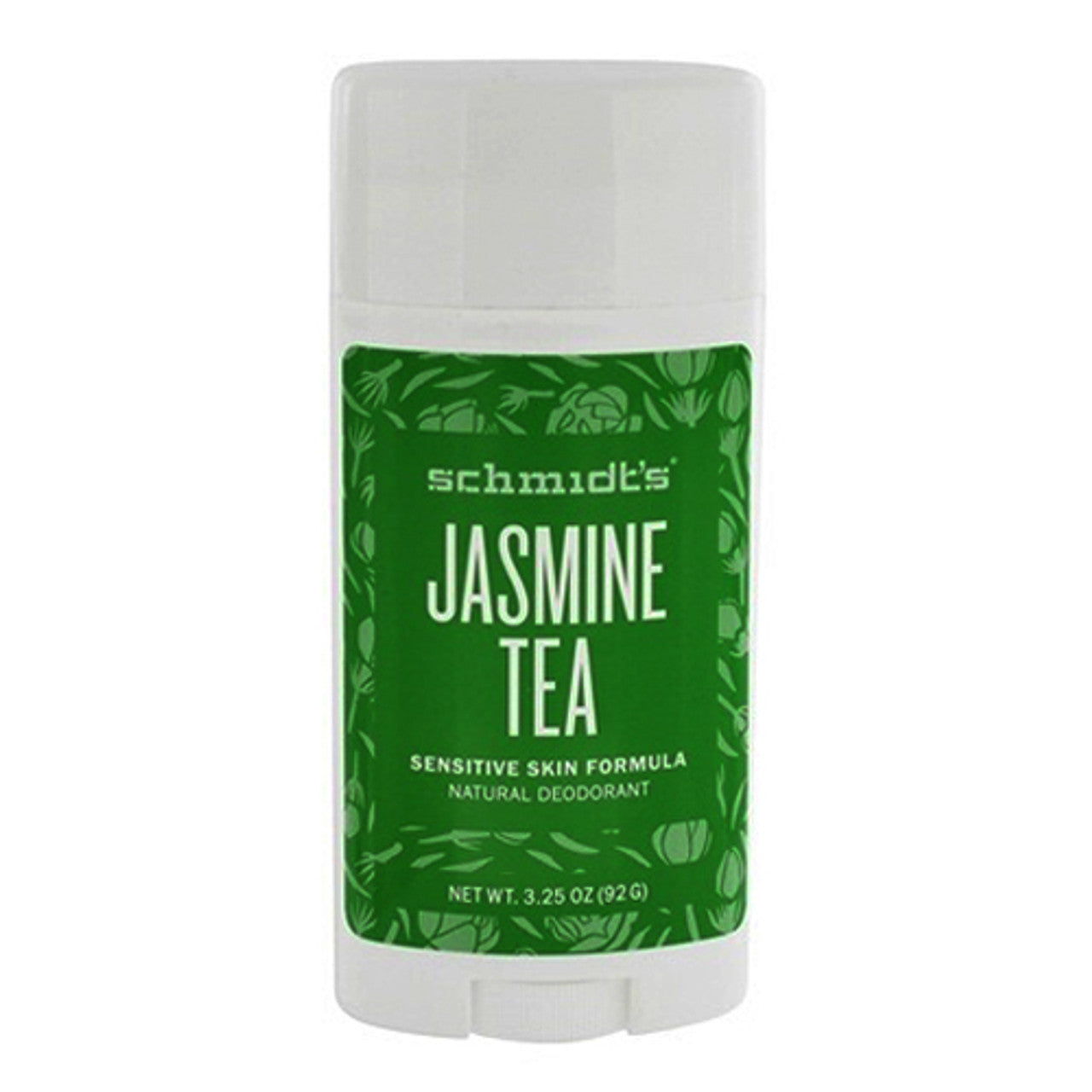 Schmidts Jasmine Tea Sensitive Skin Formula Natural Deodorant Stick, 3.25 Oz