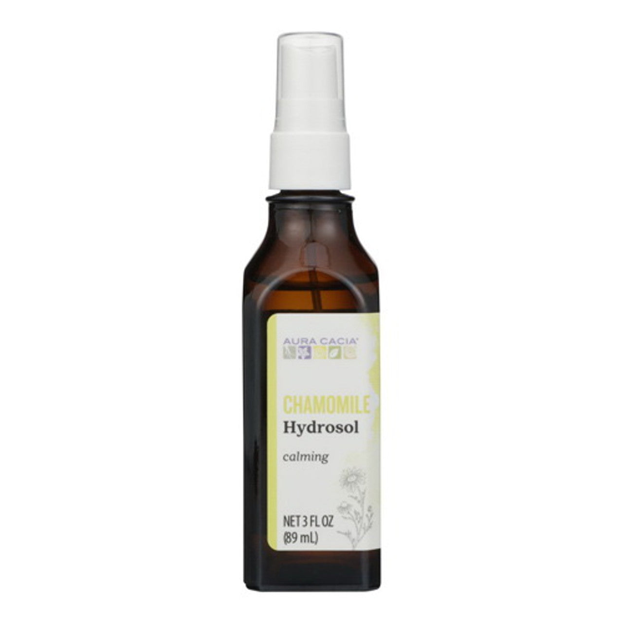 Aura Cacia Chamomile Hydrosol Mist, 3 Oz