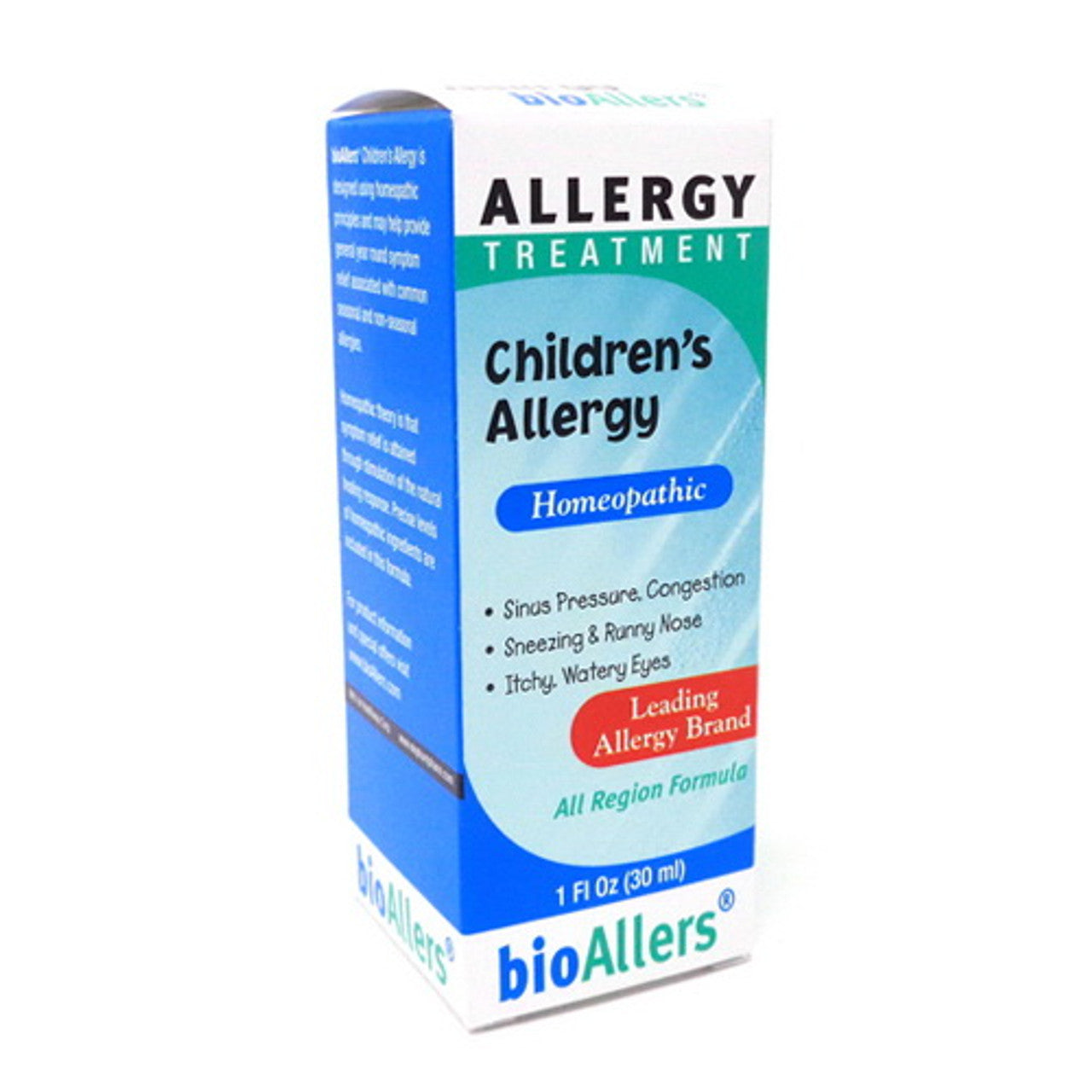 Bio Allers Childrens Homeopathic Allergy Treatment Liquid Drops, 1 Oz