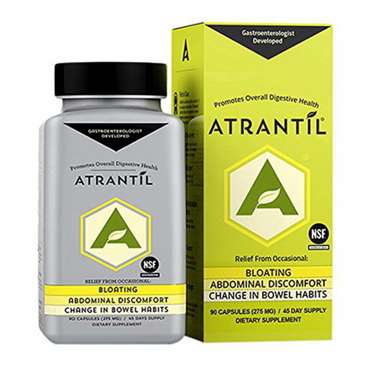 Atrantil Bloating Abdominal Discomfort Change In Bowel Habits Capsules, 90 Ea