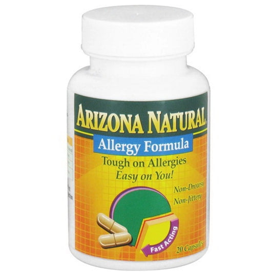 Arizona Natural Allergy Formula Capsules - 20 Ea