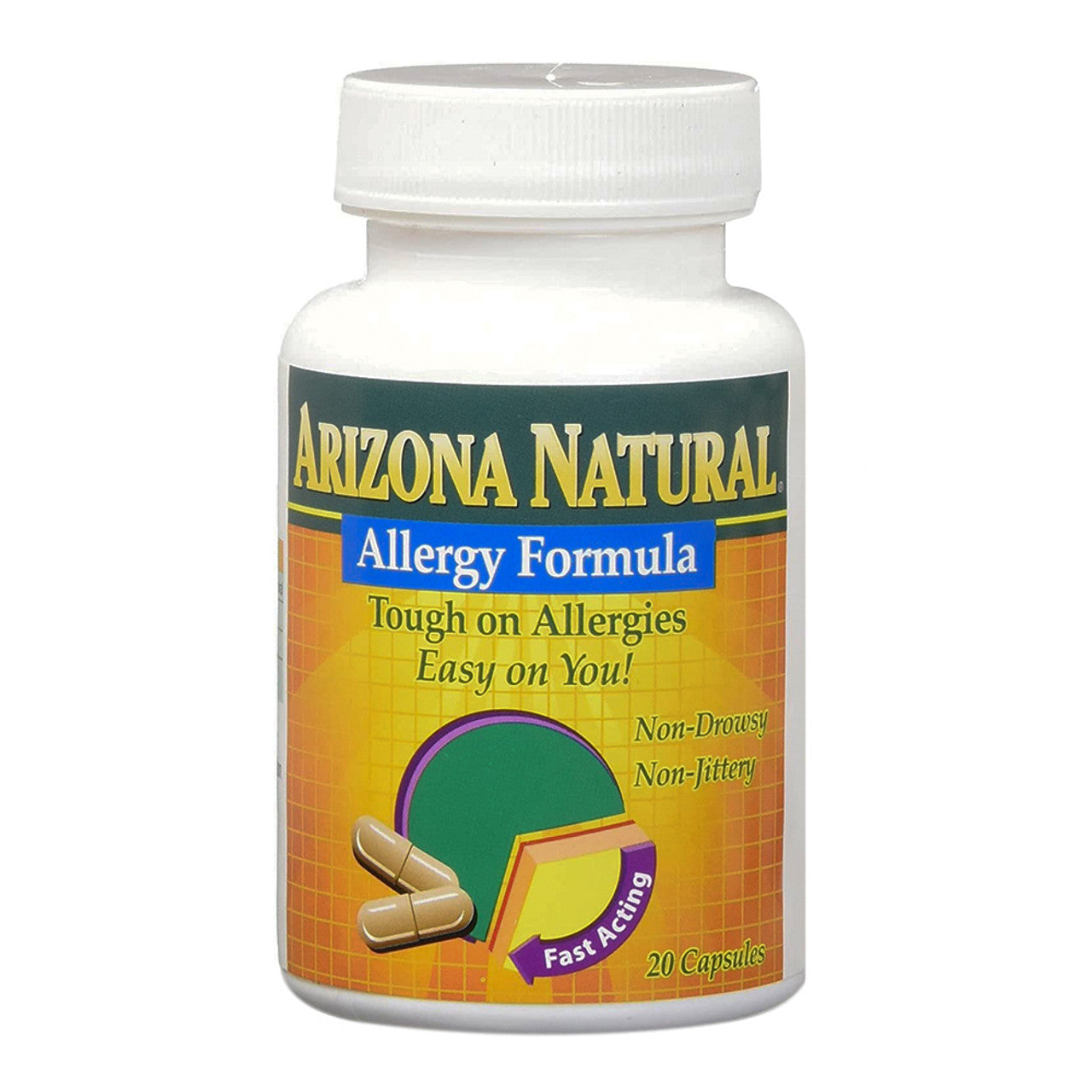 Arizona Natural Allergy Formula Capsules - 60 Ea