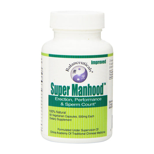 Balanceuticals Super Manhood 500 Mg Dietary Supplement Capsules, 60 Ct